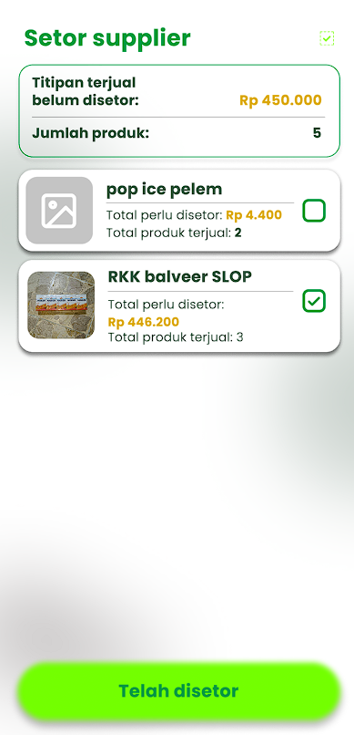 Tampilan fitur Catetify 5